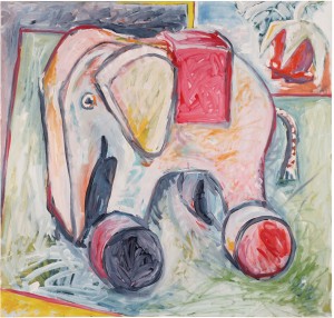 Charlottes Elefant, 1982 110 x 115
