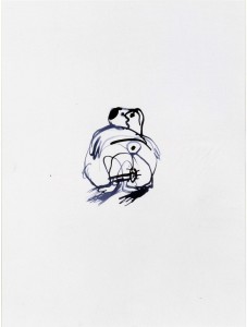 Serie Paris-Zeichnungen (1)1982_