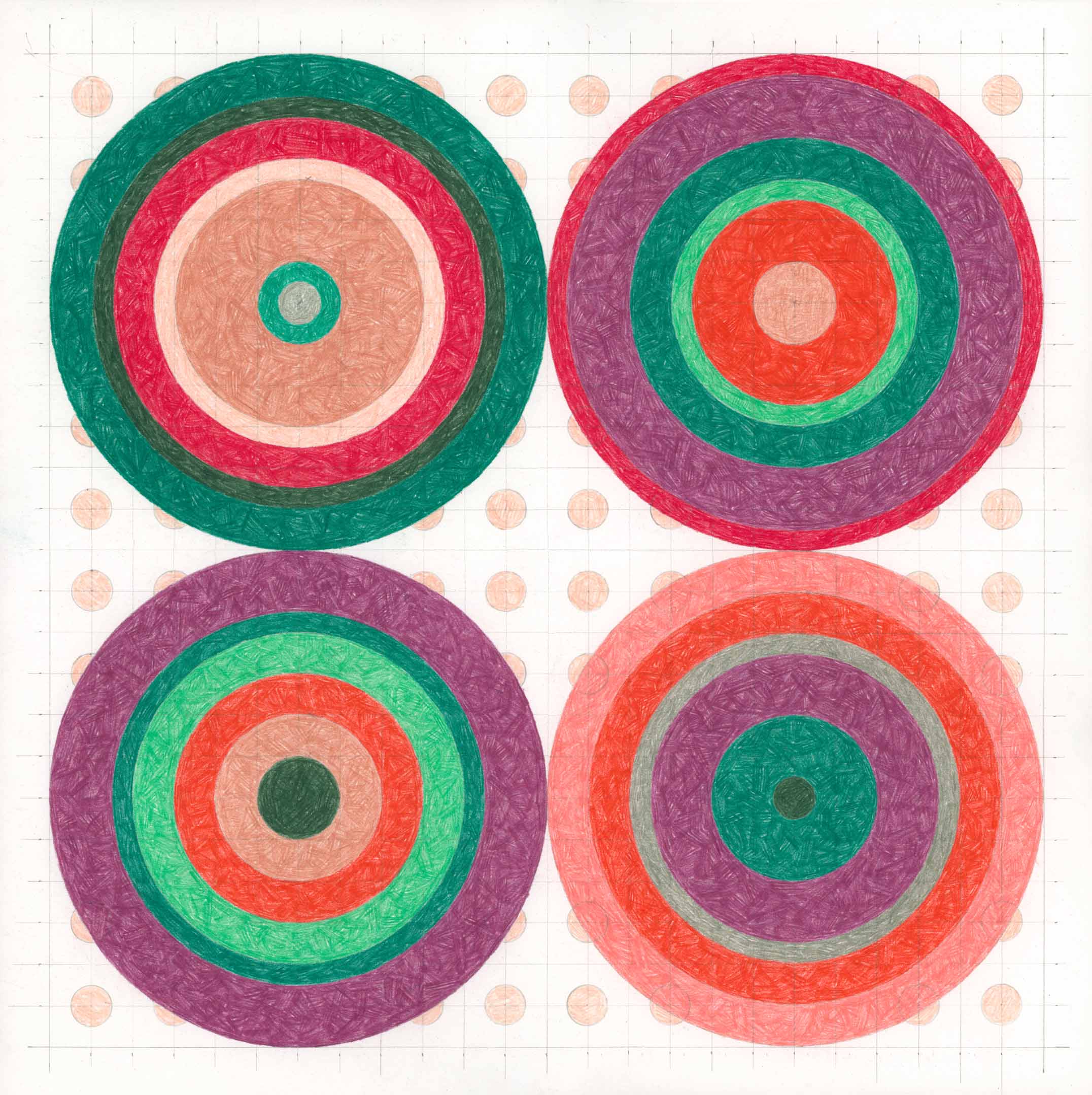 B 08 Variation (4 Big Circles)